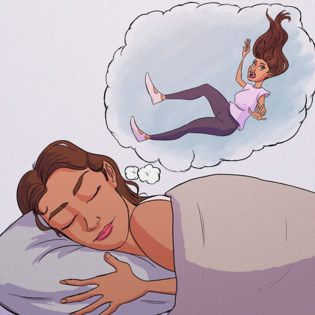 Vì sao chúng ta có cảm giác như 'rơi từ trên cao' khi đang ngủ? 0