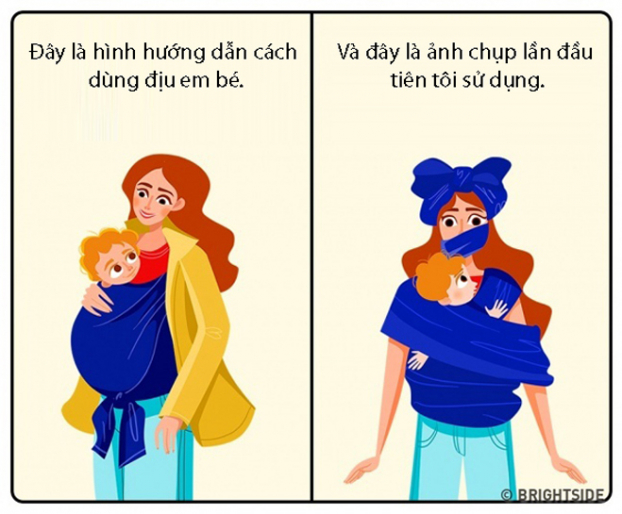 15 tranh minh họa nỗi khổ của các mẹ bỉm sữa khi trông con chỉ phụ nữ mới thấu hiểu 3