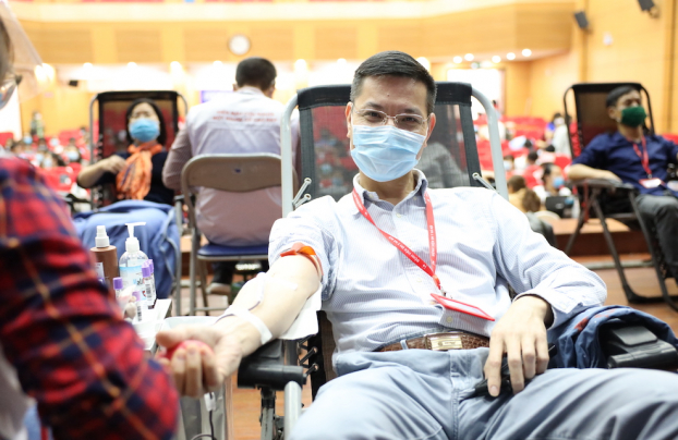   PGS. TS. Đào Xuân Thành – Phó Giám đốc BV Đại học Y Hà Nội tham gia Ngày hội hiến máu tình nguyện “Blouse trắng – Trái tim hồng”  
