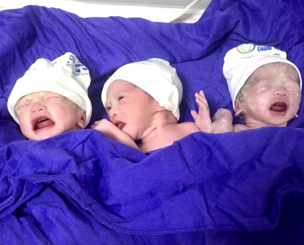   3 bé sơ sinh chào đời thành công tại BV Sản Nhi Quảng Ninh  