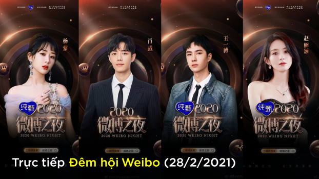 Link xem trực tiếp Đêm hội Weibo 2020 ngày 28/2 trên Tencent, iQIYI 0