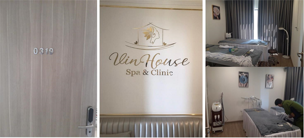   Cơ sở thẩm mỹ Vin House Spa & Clinic hoạt động không phép bị cơ quan chức năng phát hiện  