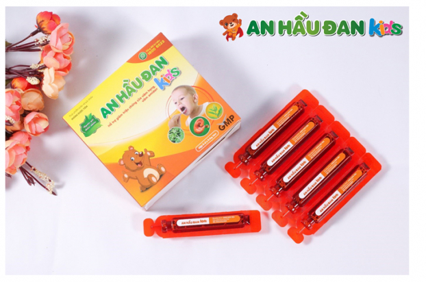   An Hầu Đan Kids – thực phẩm bảo vệ sức khỏe được Bộ Y tế chứng nhận.  