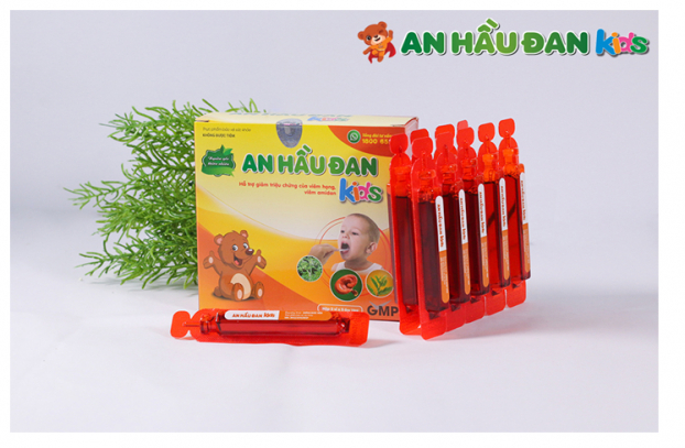 An Hầu Đan Kids - Lựa chọn hiệu quả, an toàn cho trẻ bị viêm amidan 3