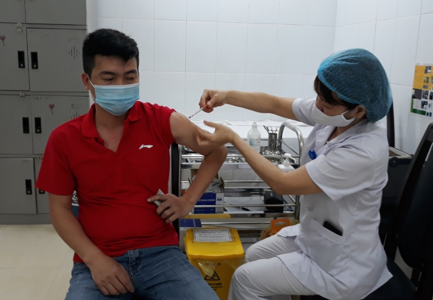   Việt Nam chưa ghi nhận trường hợp nào bị đông máu sau tiêm vắc-xin COVID-19. Ảnh minh họa  