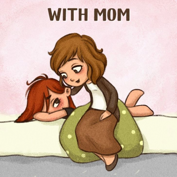 8 tranh minh họa cho thấy chúng ta cần mẹ nhiều như thế nào 4