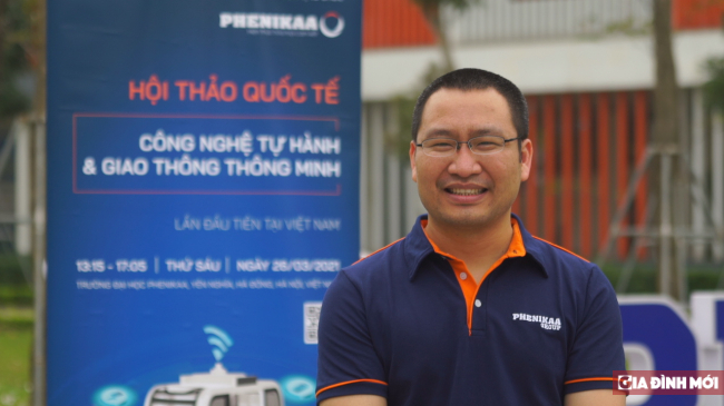  Ông Lê Anh Sơn, Viện phó Viện Nghiên cứu và Công nghệ Phenikaa, CEO công ty CP Phenikaa X.  