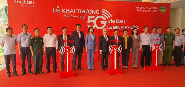   Lễ khai trương mạng 5G của Viettel tại tỉnh Bình Phước  