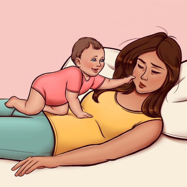 15 tranh minh họa để thấy bạn vẫn là người mẹ tuyệt vời 0