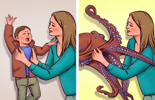 15 tranh minh họa để thấy bạn vẫn là người mẹ tuyệt vời 6