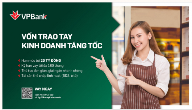   Lãi suất cho vay tại VPBank chỉ từ 5,99%  