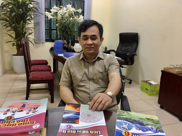   Thầy Đặng Việt Hà cho rằng việc dạy học các môn tích hợp là tiến bộ, phù hợp xu thế của thế giới.  