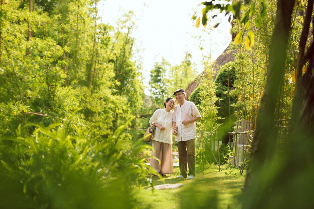   Không gian xanh đậm chất thiền tại Công viên Nhật Bản Zen Park giúp cư dân có những phút giây thảnh thơi mỗi khi về nhà.  