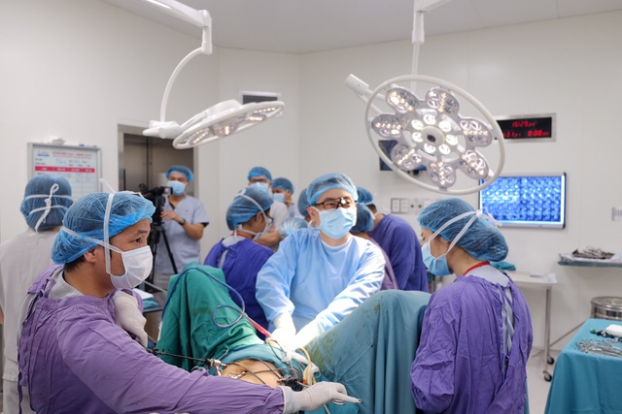   Bệnh nhân được phẫu thuật để trả lại hình hài là phụ nữ.  