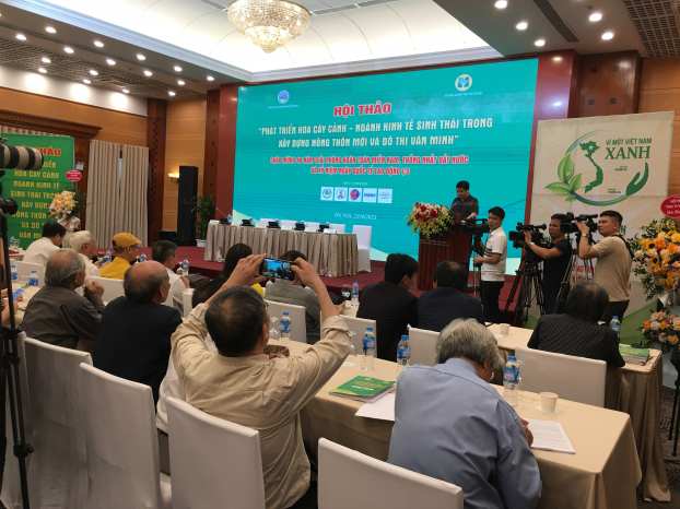   Hội thảo Phát triển cây cảnh có sự tham gia của GS.TS Đặng Cảnh Khanh  