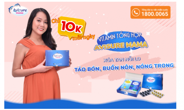 Avisure mama cung cấp dưỡng chất cho mẹ bầu