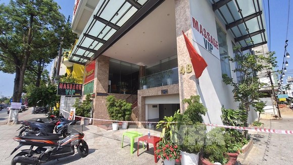   Khu vực massaege của khách sạn Phú An có 2 bệnh nhân COVID-19.  