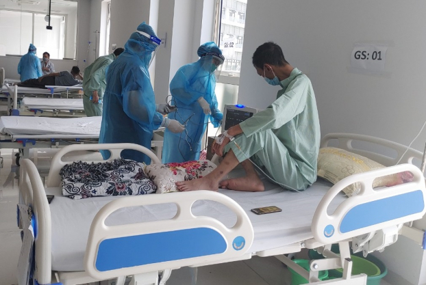 Tổng số bệnh nhân đang được theo dõi, điều trị tại BV Bạch Mai cơ sở Hà Nam là gần 400 người (bao gồm cả 245 F1 của Hà Nam).