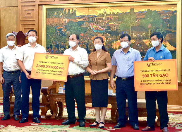 T&T Group ủng hộ 1.000 tấn gạo và 5 tỷ đồng tiếp sức cho Bắc Ninh, Bắc Giang chống dịch 2