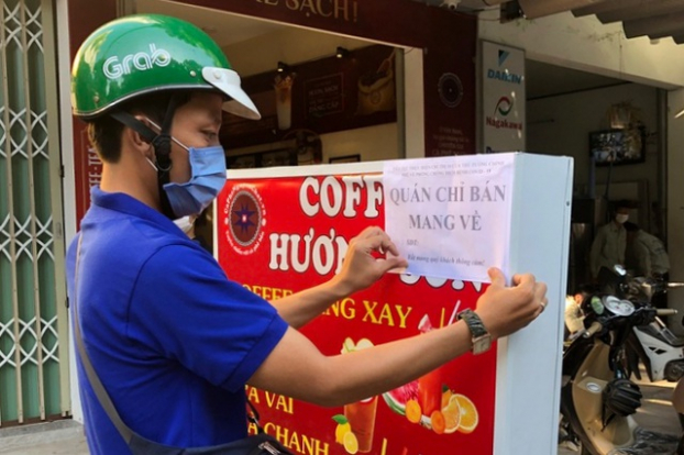 Nhà hàng, quán ăn chỉ được bán mang về.