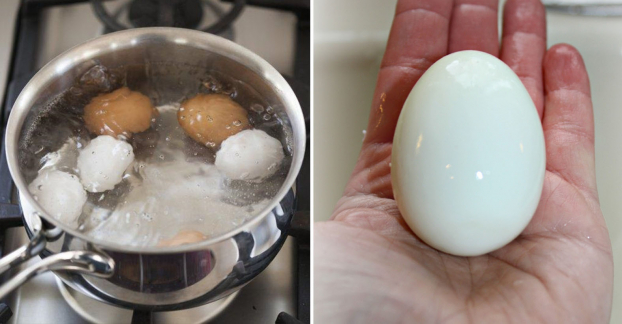 4 bí quyết giúp bạn bóc trứng luộc siêu nhanh mà không bị sát vỏ 0
