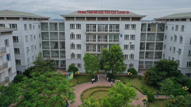   Trung tâm ICU điều trị Covid-19 tại Bắc Giang do tập đoàn Sun Group tài trợ và thi công  