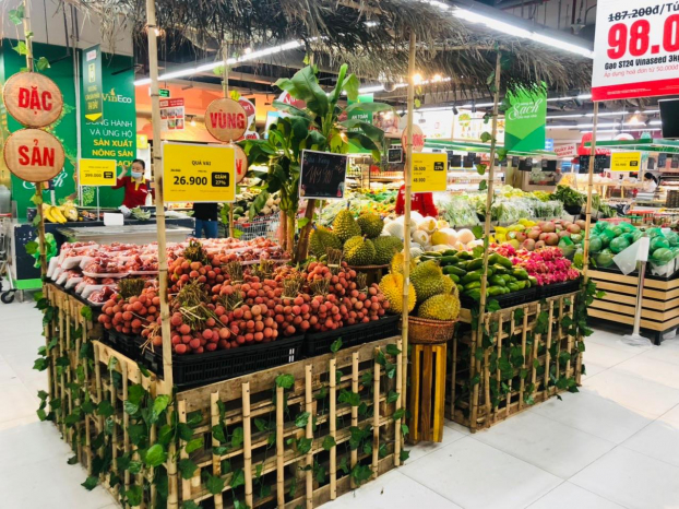   Vải thiều Lục Ngạn - Bắc Giang tại VinMart  