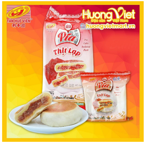   Bánh Pía thịt lạp  