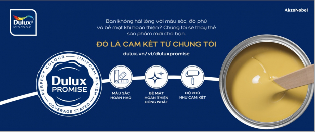   Chương trình Dulux Promise mang đến lợi ích tối đa cho các khách hàng  