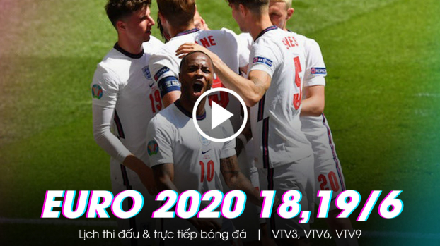 Trực tiếp bóng đá EURO 2020 18-19/6: Tâm điểm Bồ Đào Nha vs Đức trên VTV3, VTV6, VTV9 0
