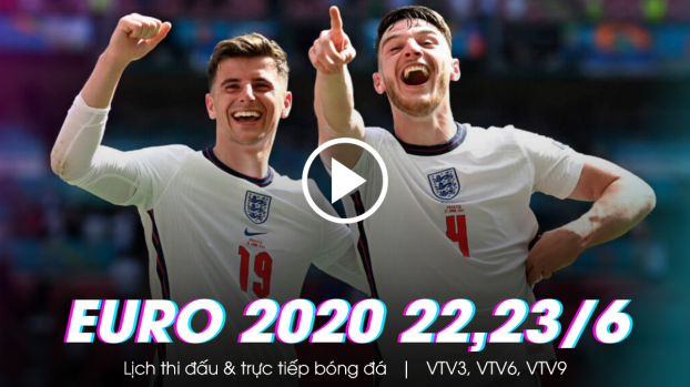 Trực tiếp bóng đá EURO 2020 22-23/6: Czech vs Anh, Croatia vs Scotland trên VTV 0
