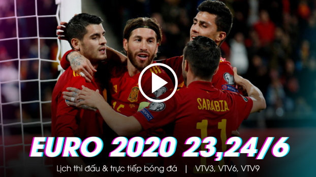 Trực tiếp bóng đá EURO 2020 23-24/6: Slovakia vs Tây Ban Nha, Bồ Đào Nha vs Pháp 0
