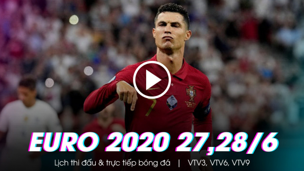 Trực tiếp bóng đá EURO 2020 hôm nay: Hà Lan vs Czech, Bỉ vs Bồ Đào Nha trên VTV3, VTV6 0