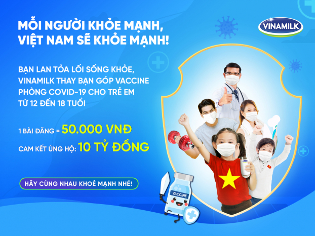 Chiến dịch 'Bạn khỏe mạnh, Việt Nam khỏe mạnh' lan tỏa lối sống khỏe, ủng hộ vaccine 0