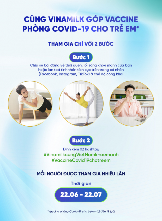 Chiến dịch 'Bạn khỏe mạnh, Việt Nam khỏe mạnh' lan tỏa lối sống khỏe, ủng hộ vaccine 1