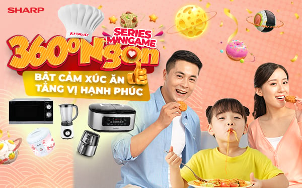 Gia đình thêm gắn kết với Series minigame độc đáo từ Sharp Việt Nam 6