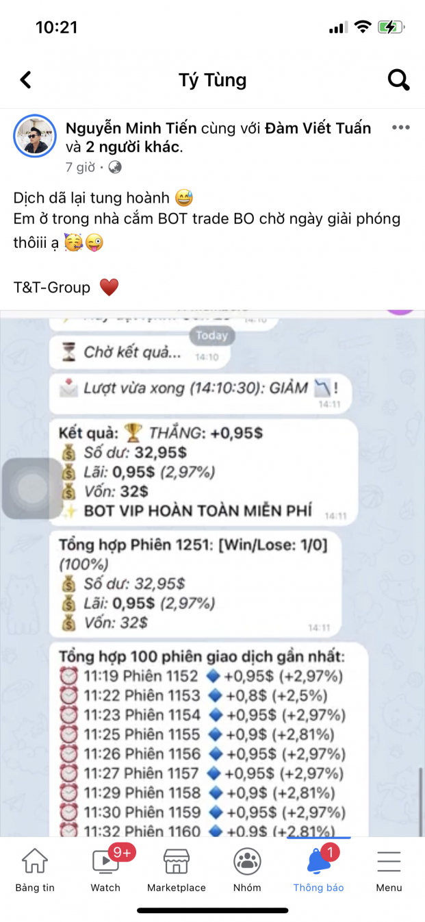 Phát hiện sàn tiền ảo mạo danh thương hiệu Tập đoàn T&T Group 10