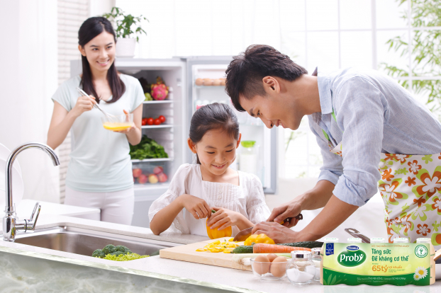   Sữa chua uống Vinamilk Probi bổ sung hàng tỷ lợi khuẩn L.Casei 431TM từ châu Âu, được kiểm chứng lâm sàng, cải thiện nồng độ kháng thể IgA. Ảnh: Vinamilk.  
