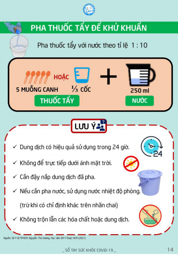 Đại học Y Dược TP.HCM hướng dẫn tất tần tật các cách bảo vệ sức khỏe mùa dịch 11