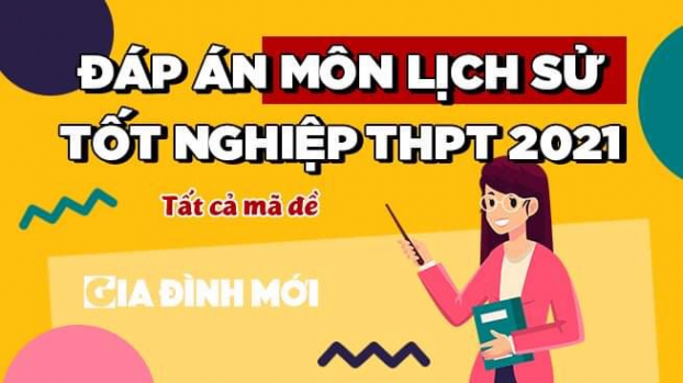 Đáp án môn Lịch sử thi tốt nghiệp THPT 2021 đợt 2 0