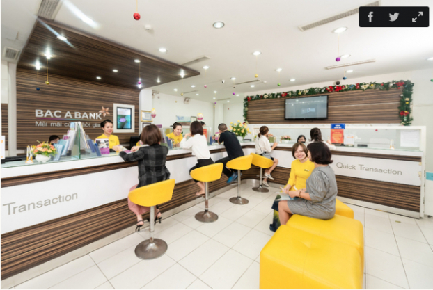 Thông tin chi tiết về chương trình vay ưu đãi cho doanh nghiệp, liên hệ hotline 1800588828 hoặc các điểm giao dịch của Ngân hàng Bắc Á trên toàn quốc. Ảnh: Ngân hàng Bắc Á.