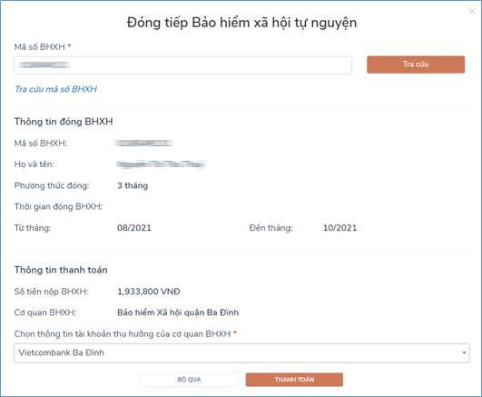Cách gia hạn thẻ bảo hiểm y tế hộ gia đình theo hình thức trực tuyến 1