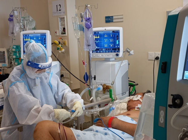   Ứng dụng Oxy 247 nhằm hỗ trợ cho các bệnh nhân COVID-19, cơ quan y tế tìm nhanh bệnh viện còn giường Oxy và máy thở để kịp thời cấp cứu bệnh nhân. Ảnh minh họa  