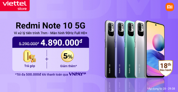 Smartphone Xiaomi tại Viettel Store ưu đãi tới 600.000đ trong 2 ngày cuối tuần 3