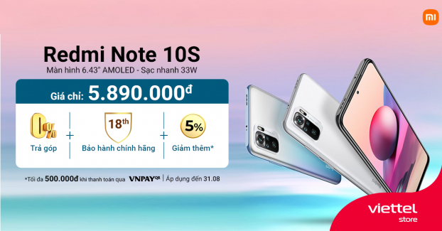 Smartphone Xiaomi tại Viettel Store ưu đãi tới 600.000đ trong 2 ngày cuối tuần 1