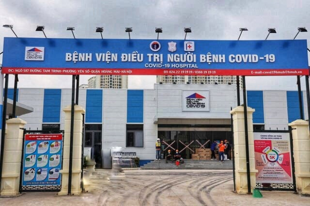   BV điều trị người bệnh COVID-19 lớn nhất Hà Nội được khánh thành và đưa vào sử dụng. Ảnh minh họa  