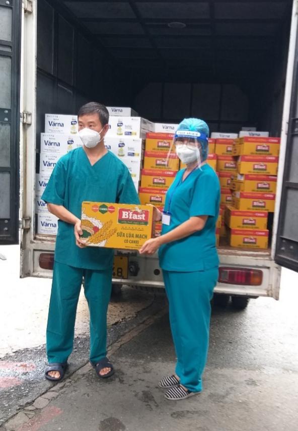   150.000 hộp_chai sữa sẽ được Tập đoàn Masan trao tặng đến bệnh nhân COVID-19 tại 16 bệnh viện trên địa bàn Tp. Hồ Chí Minh  