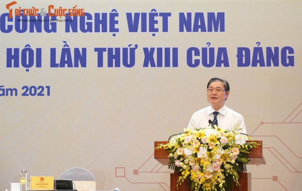   Chủ tịch VUSTA Phan Xuân Dũng phát biểu bế mạc Hội nghị  