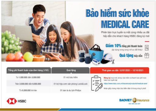 Bảo hiểm Bảo Việt dành tặng khách hàng HSBC món quà bảo hiểm 0 đồng 1