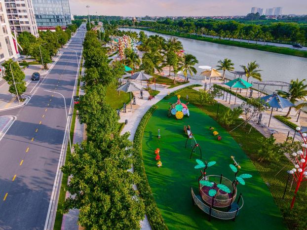   Đại đô thị Vinhomes Ocean Park sở hữu không gian sống thoáng đạt, tiện ích nội khu đa dạng, và hệ thống Shophouse sầm uất, đáp ứng mọi nhu cầu của cư dân ngay trước thềm nhà.  